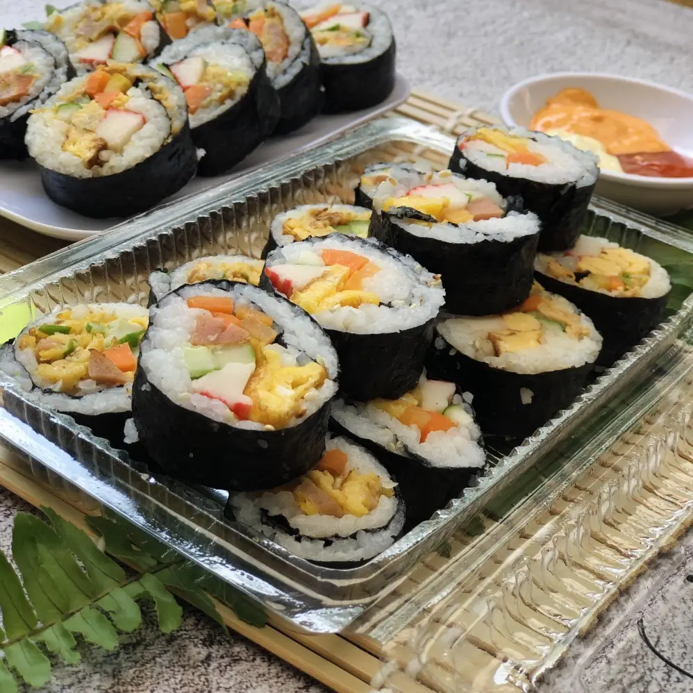 Hình ảnh CƠM CUỘN THANH CUA (게살 라이스)