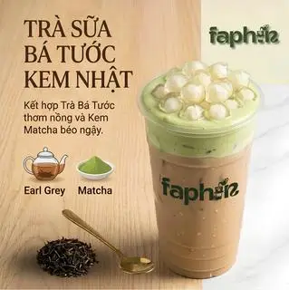 Hình ảnh Trà Sữa Bá Tước Kem Matcha size 700ml