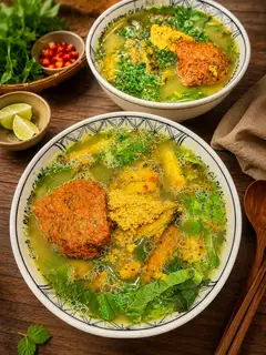 Hình ảnh Canh cá rô đồng đầy đủ