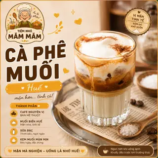 Hình ảnh CAFE MUỐI – Hương vị Huế Cố Đô 