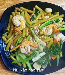 Hình ảnh Nui xào hải sản