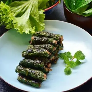 Hình ảnh Bò cuốn lá lốt 2 miếng