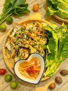 Hình ảnh Bánh mì hấp chay