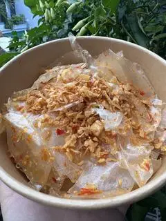 Hình ảnh Bánh tráng hành phi - không topping