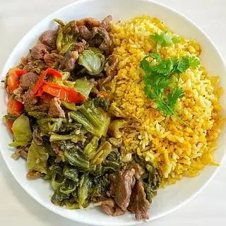 Hình ảnh cơm rang dưa bò