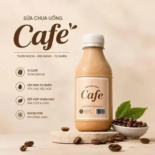 Hình ảnh Sữa chua cafe 350ml