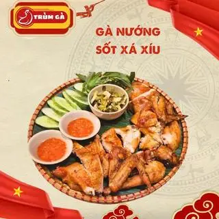 Hình ảnh Gà nướng sốt xá xíu - nửa con