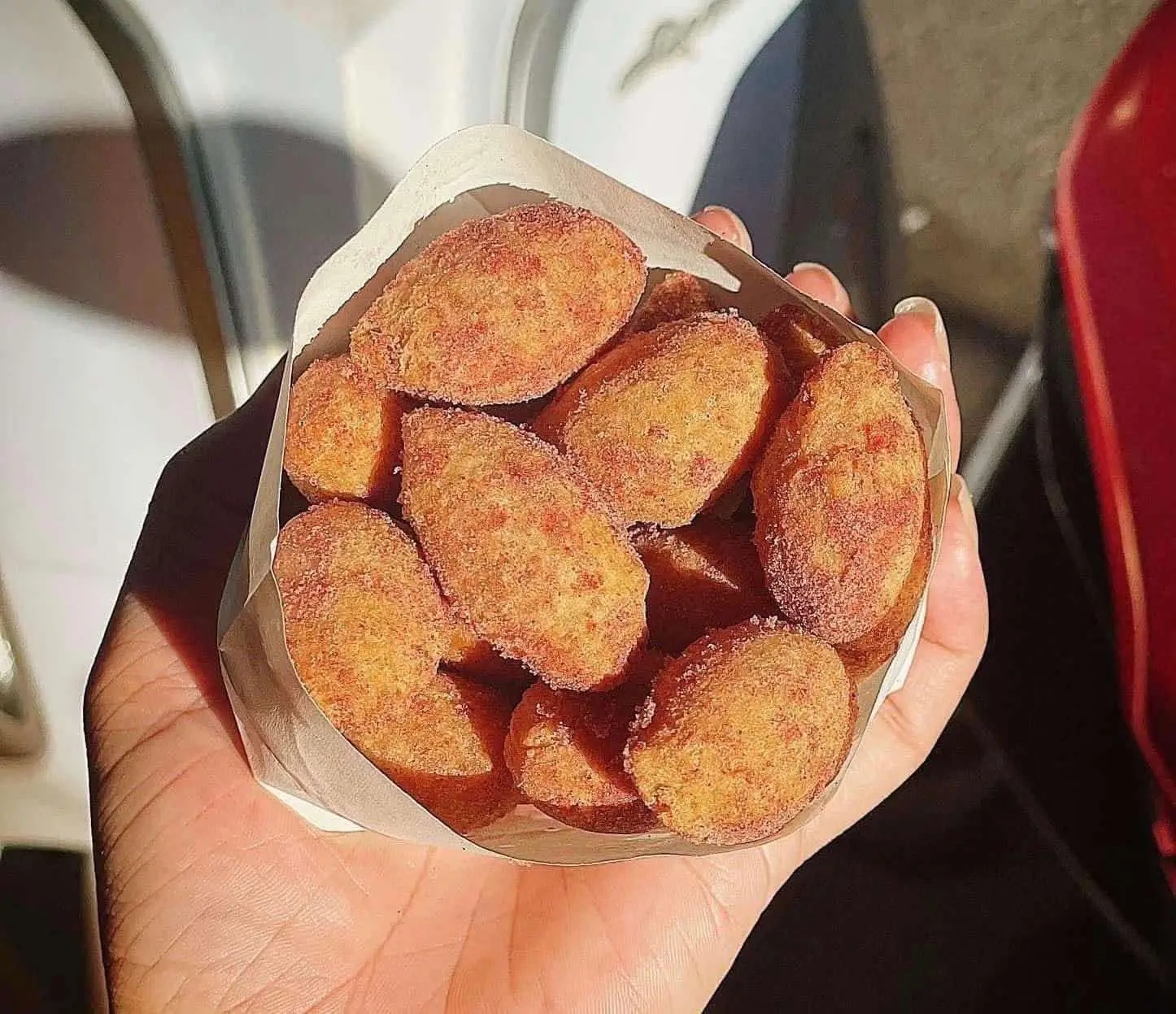 Hình ảnh Khoai mỡ lắc phô mai vừa