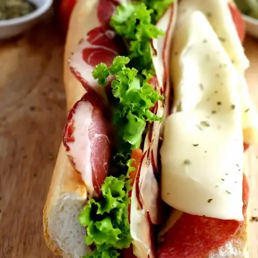 Hình ảnh Copa parma - thịt xông khói - phô mai mozzarella