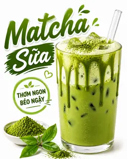 Hình ảnh Matcha Sữa Sốt 