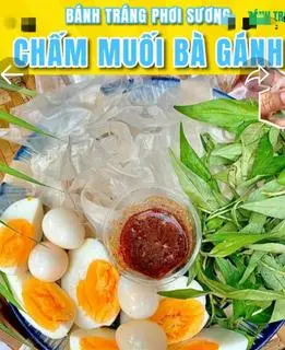 Hình ảnh Bánh tráng chấm