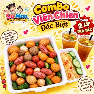 Hình ảnh ComBo Viên Chiên ( Đặt Biệt ) + tặng 2 ly trà tắc