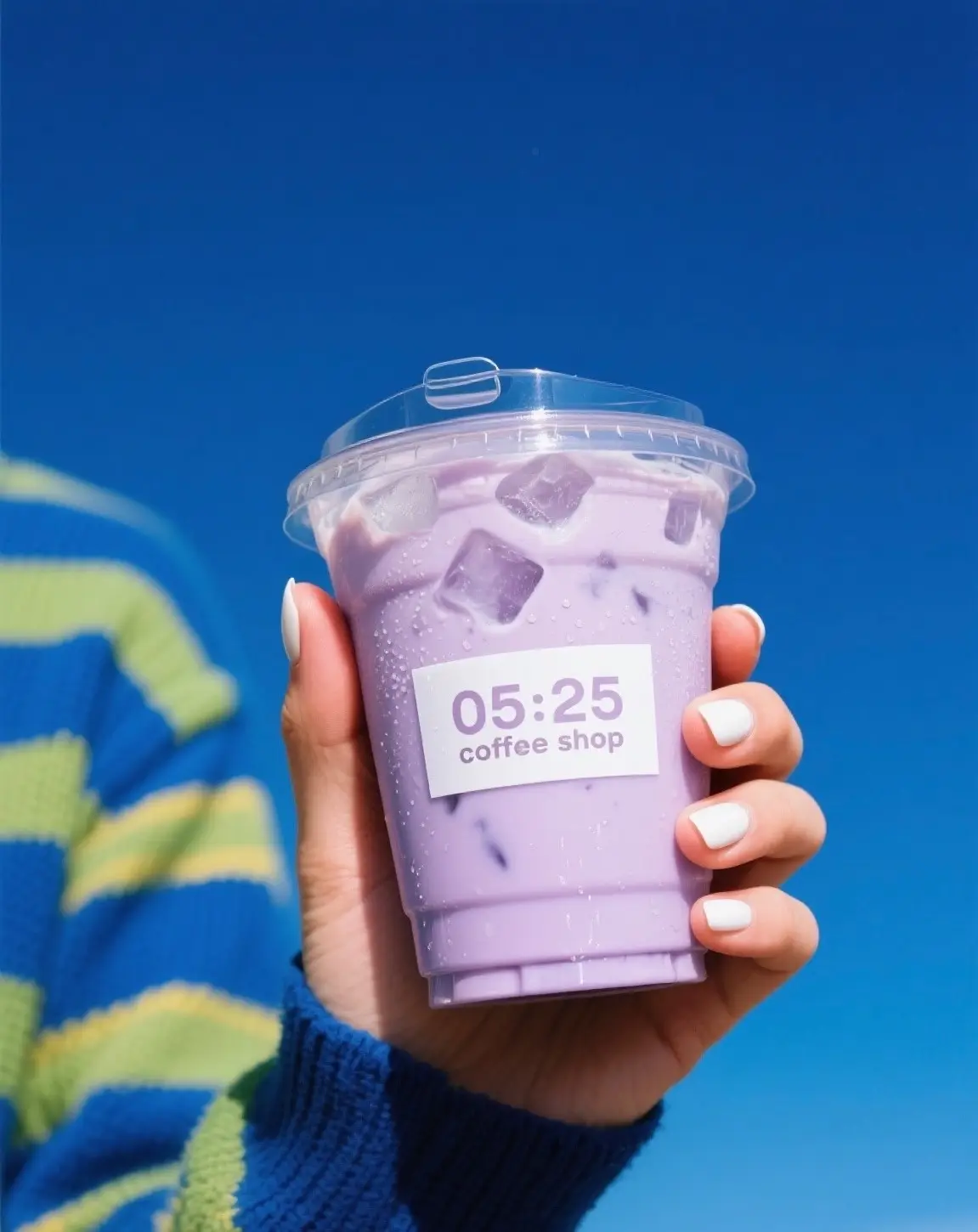 Hình ảnh Latte khoai môn