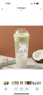 Hình ảnh Nước dừa kem matcha - A3