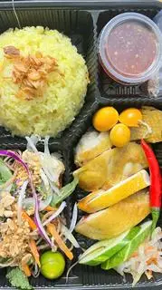 Hình ảnh Cơm gà chặt