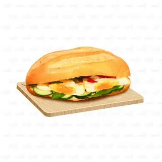 Hình ảnh Bánh Mì Ốp La (2trứng)