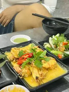 Hình ảnh Tôm rang trứng muối