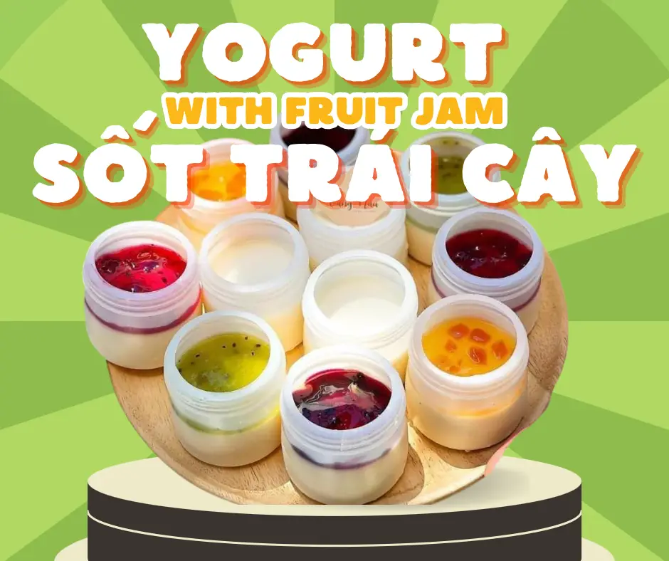 Hình ảnh Yogurt with Fruit Jam/Sữa Chua Sốt Trái Cây