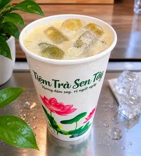 Hình ảnh Trà sữa olong vị dừa