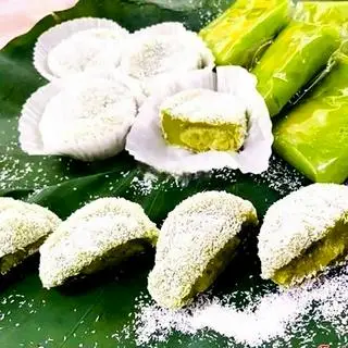 Hình ảnh Set 6 bánh mochi cốm dừa ngon size to