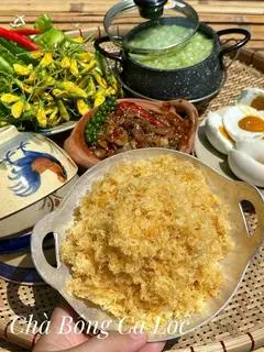 Hình ảnh Chà bông heo tươi nguyên chất Dtfood thơm ngon 500G