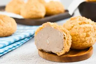 Hình ảnh Su kem giòn Trà bá tước Earl Grey