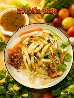Hình ảnh Xôi mặn chay