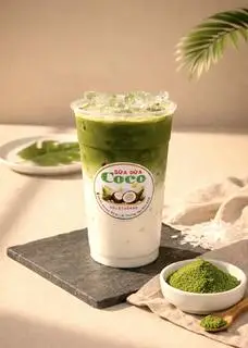 Hình ảnh Sữa dừa Matcha 