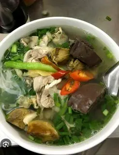 Hình ảnh phở lòng gà