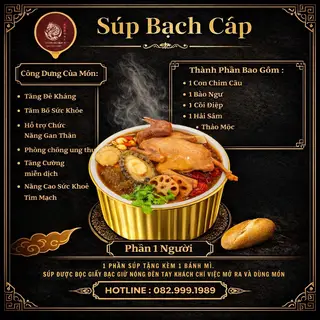 Hình ảnh Súp Chim Câu Bào Ngư Hồi Phục Cơ Thể Tăng Đề Kháng