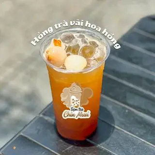 Hình ảnh Hồng Trà Vải Hoa Hồng