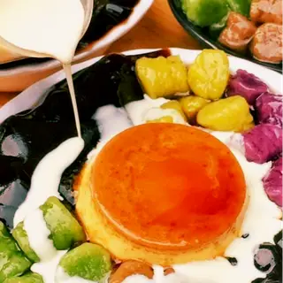 Hình ảnh Chè khoai dẻo sương sáo caramen