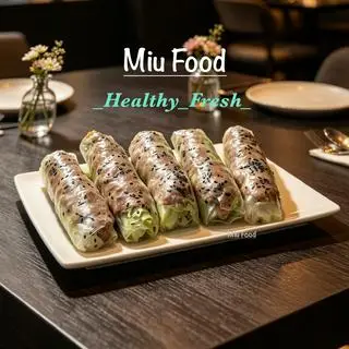 Hình ảnh Set 5 gỏi cuốn bò xào mềm