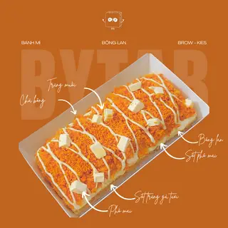 Hình ảnh Bánh Bông lan Trứng muối Chà bông