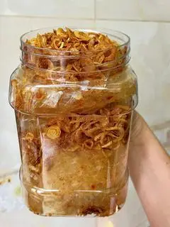 Hình ảnh Bánh tráng sate hành phi