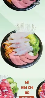 Hình ảnh Mì kim chi cá