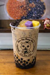 Hình ảnh Trà sữa full topping - 700ml