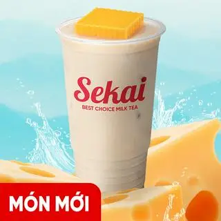 Hình ảnh Trà Sữa Gạo Nhật Phô Mai Mặn (XL -1000ml)