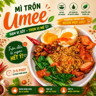 Hình ảnh Combo 10 mì trộn tự chọn (thập cẩm trứng/Xíu mại trứng/Gà viên trứng)