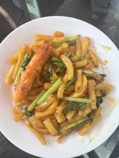 Hình ảnh Nui xào xúc xích phô mai
