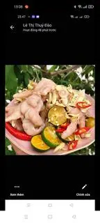 Hình ảnh chân gà sả tắc to