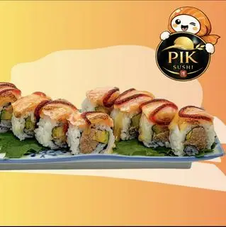 Hình ảnh Sushi cuộn apricot flower