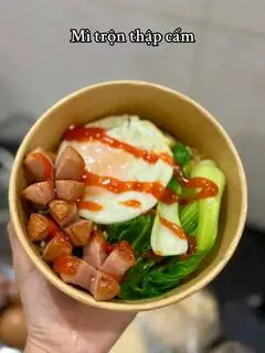 Hình ảnh mì trộn thập cẩm
