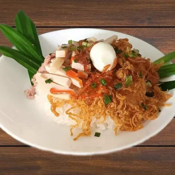 Hình ảnh Combo xôi mặn và cafe đen