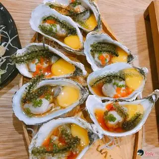 Hình ảnh Hàu trứng cút tái chanh 
