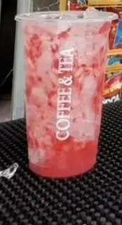 Hình ảnh latte dâu 