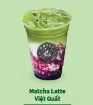 Hình ảnh Matcha latte  việt quất