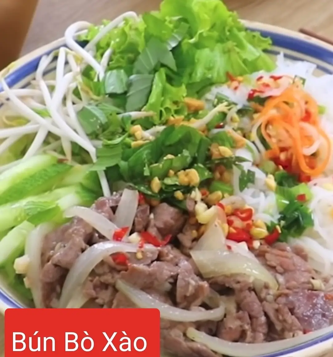 Hình ảnh Bún bò xào