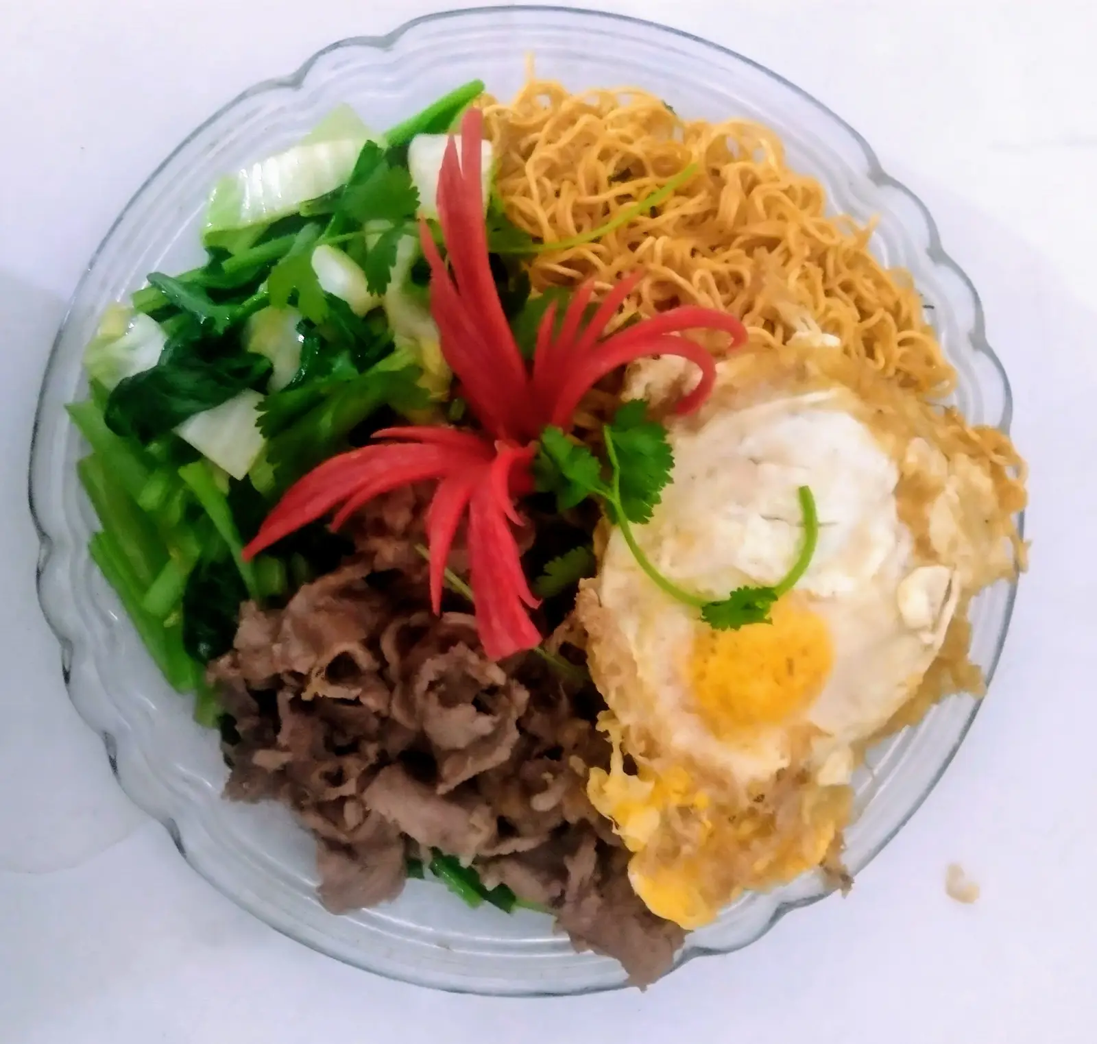 Hình ảnh Mì Xào Bò Trứng 