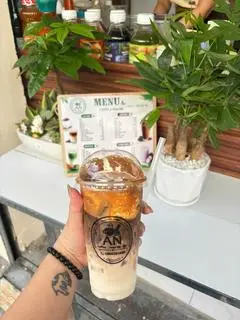 Hình ảnh cà phê bơ đậu phộng